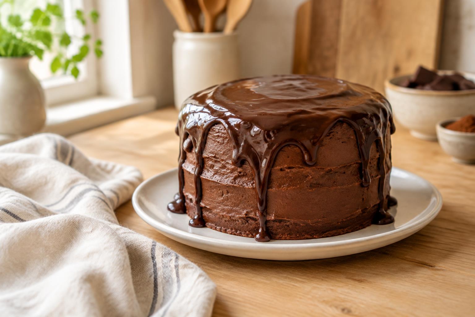 Mini Chocolate Fudge Cake