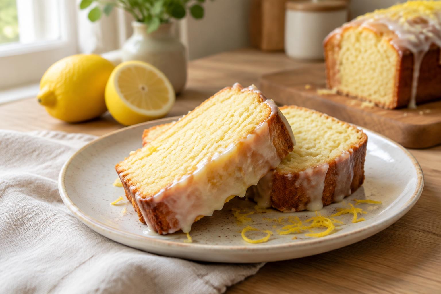Glazed Lemon Loaf